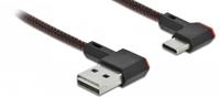 Delock Easy-USB 2.0 kabel type A stekker naar USB Type-C™ stekker