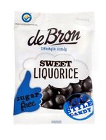 Zoete dropbolletjes/sweet liquorice suikervrij