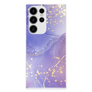 Hoesje maken voor Samsung Galaxy S23 Ultra Watercolor Paars