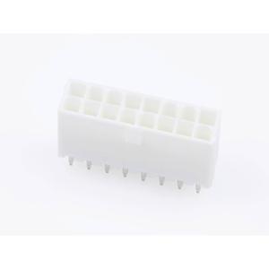 Molex 39310168 Female header, inbouw (standaard) Totaal aantal polen: 16 Rastermaat: 4.20 mm Inhoud: 1 stuk(s) Bulk