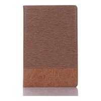 Shop4 - Samsung Galaxy Tab S5e Hoes - Book Cover Denim en Leer Bruin