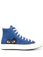 Comme Des Garçons Play x Converse baskets montantes Chuck Taylor 70 - Bleu - thumbnail