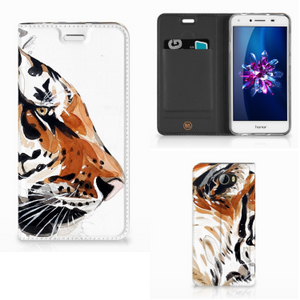 Bookcase Huawei Y5 2 | Y6 Compact Watercolor Tiger