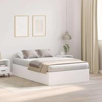 vidaXL Opbergbedframe Wit 120x190 cm