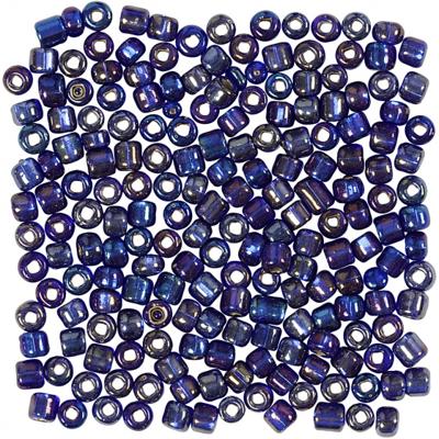 Creotime Rocailles blauw glans 25 gram Creotime Rocailles blauw glans 25 gram