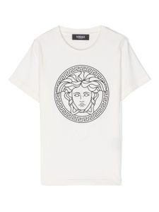 Versace Kids t-shirt à imprimé Medusa Head - Blanc