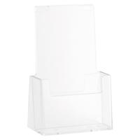 Helit H2351002 Folderhouder Glas (helder) 1/3 DIN A4 staand Aantal vakken 1 1 stuk(s) (b x h x d) 116 x 186 x 65 mm