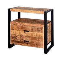 MD Interior Woodz badkamermeubel 80x45cm mangohout zonder kom