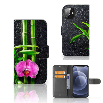 Apple iPhone 12 Mini Hoesje Orchidee