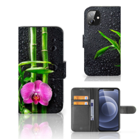Apple iPhone 12 Mini Hoesje Orchidee