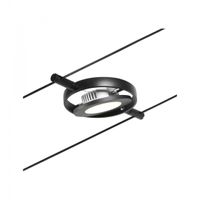 Paulmann PAULMANN 12V-kabelsysteem lamp 4 W LED Zwart (mat), Chroom - thumbnail