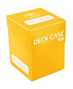 Ultimate Guard Deck Case 100+ Standard Size Yellow