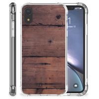 Apple iPhone Xr Stevig Telefoonhoesje Old Wood