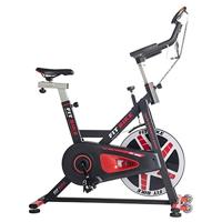 FitBike Indoor Cycle Race Magnetic Basic, vliegwiel van 20 kg, poly-V-riem en magnetisch weerstandssysteem, met trainingscomputer, spinning fiets