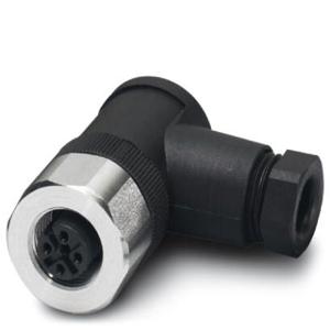 Phoenix Contact 1553284 Sensor/actuator connector, niet geassembleerd M12 Aantal polen: 4 Bus, haaks 1 stuk(s)