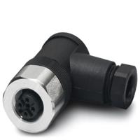 Phoenix Contact 1553284 Sensor/actuator connector, niet geassembleerd M12 Aantal polen: 4 Bus, haaks 1 stuk(s) - thumbnail