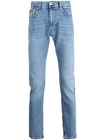 Tommy Hilfiger mid-rise slim-cut jeans - Bleu - thumbnail