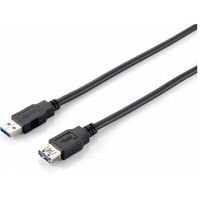 Equip 128399 USB-kabel 3 m USB 3.2 Gen 1 (3.1 Gen 1) USB A Zwart - thumbnail