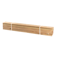 Lariks Planken 6 Stuks - 120 CM