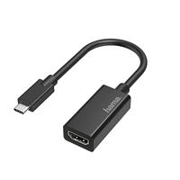 Hama USB 2.0-adapter [1 x HDMI-aansluiting - 1 x USB-C™ mannelijk]