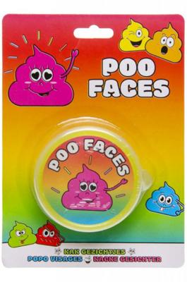LG Imports slijmfiguur Poo Faces junior 6 cm geel LG Imports slijmfiguur Poo Faces junior 6 cm geel