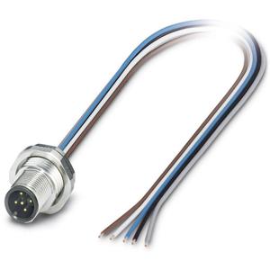 Phoenix Contact 1520013 Sensor/actuator steekconnector M12 Aantal polen: 5 Stekker, inbouw 0.50 m 1 stuk(s)