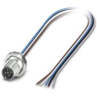 Phoenix Contact 1514870 Sensor/actuator steekconnector M12 Aantal polen: 5 Stekker, inbouw 0.50 m 1 stuk(s)