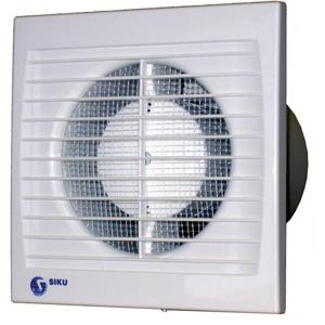 Siku 125 S Silenta afzuigventilator Muur 148 m³/uur 2400 RPM Wit