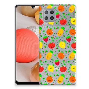 Samsung Galaxy A42 Siliconen Case Fruits