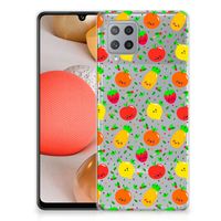 Samsung Galaxy A42 Siliconen Case Fruits