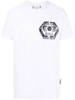 Philipp Plein t-shirt à logo imprimé - Blanc - thumbnail