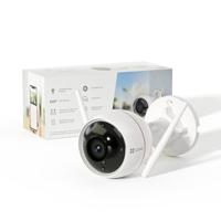 EZVIZ Buiten WiFi Bewakingscamera met AI menselijke detectie, 30m kleuren nachtzicht met alarmsirene, IP67 waterdicht, twee-weg audio, C3W Pro 4MP