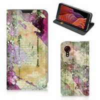 Bookcase Samsung Galaxy Xcover 5 Letter Painting - thumbnail