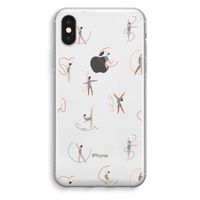 Dancing #3: iPhone XS Transparant Hoesje