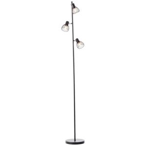 Brilliant Blacky 93085/06 Staande lamp E14 Zwart (mat)