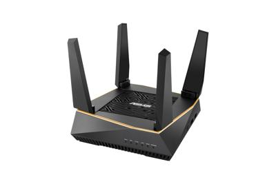 ASUS AiMesh AX6100 draadloze router Tri-band (2.4 GHz / 5 GHz / 5 GHz) Gigabit Ethernet Zwart ASUS AiMesh AX6100 draadloze router Tri-band (2.4 GHz / 5 GHz / 5 GHz) Gigabit Ethernet Zwart