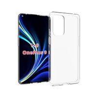 OnePlus 9 TPU Siliconen Back Cover Transparant - thumbnail