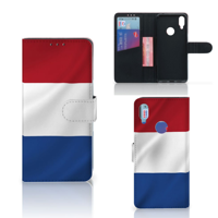 Xiaomi Redmi Note 7 Bookstyle Case Nederlandse Vlag