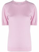 Stella McCartney t-shirt en maille fine - Rose