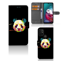 Motorola Moto G10 | G20 | G30 Leuk Hoesje Panda Color - thumbnail