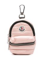 Moncler porte-clés Kilia à breloque sac à dos - Rose - thumbnail