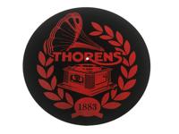 Thorens Viltmat met logo zwart/rood - thumbnail