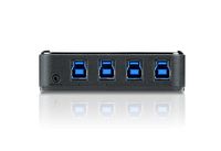 ATEN 4 x 4 USB 3.2 Gen1 switch voor randapparatuur - thumbnail