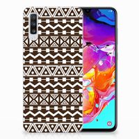 Samsung Galaxy A70 TPU bumper Aztec Brown