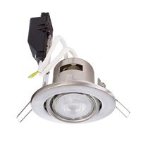 Deko Light Deneb 110016 Plafondinbouwring LED, Halogeen GU10 50 W Zilver - thumbnail