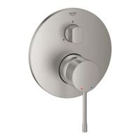 Grohe Essence New inbouw mengkraan met 3-weg omstelling supersteel