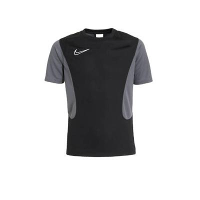 Nike Junior voetbalshirt zwart/donkergrijs/wit