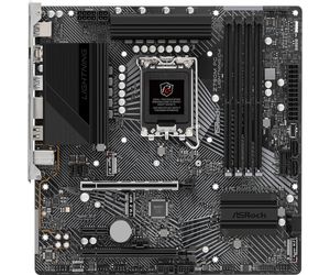 ASRock Z790M PG Lightning/D4 Moederbord Socket Intel 1700 Vormfactor Micro-ATX Moederbord chipset Intel® Z790