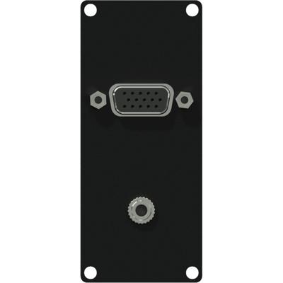 Caymon CASY151/B VGA en mini-jack module voor CASY-chassis Caymon CASY151/B VGA en mini-jack module voor CASY-chassis