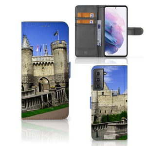 Samsung Galaxy S21 Plus Flip Cover Kasteel